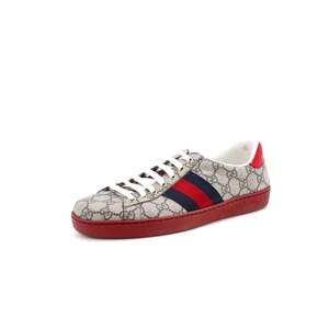 Gucci Ace Sneakers Gg Coated Canvas #186967G48B
